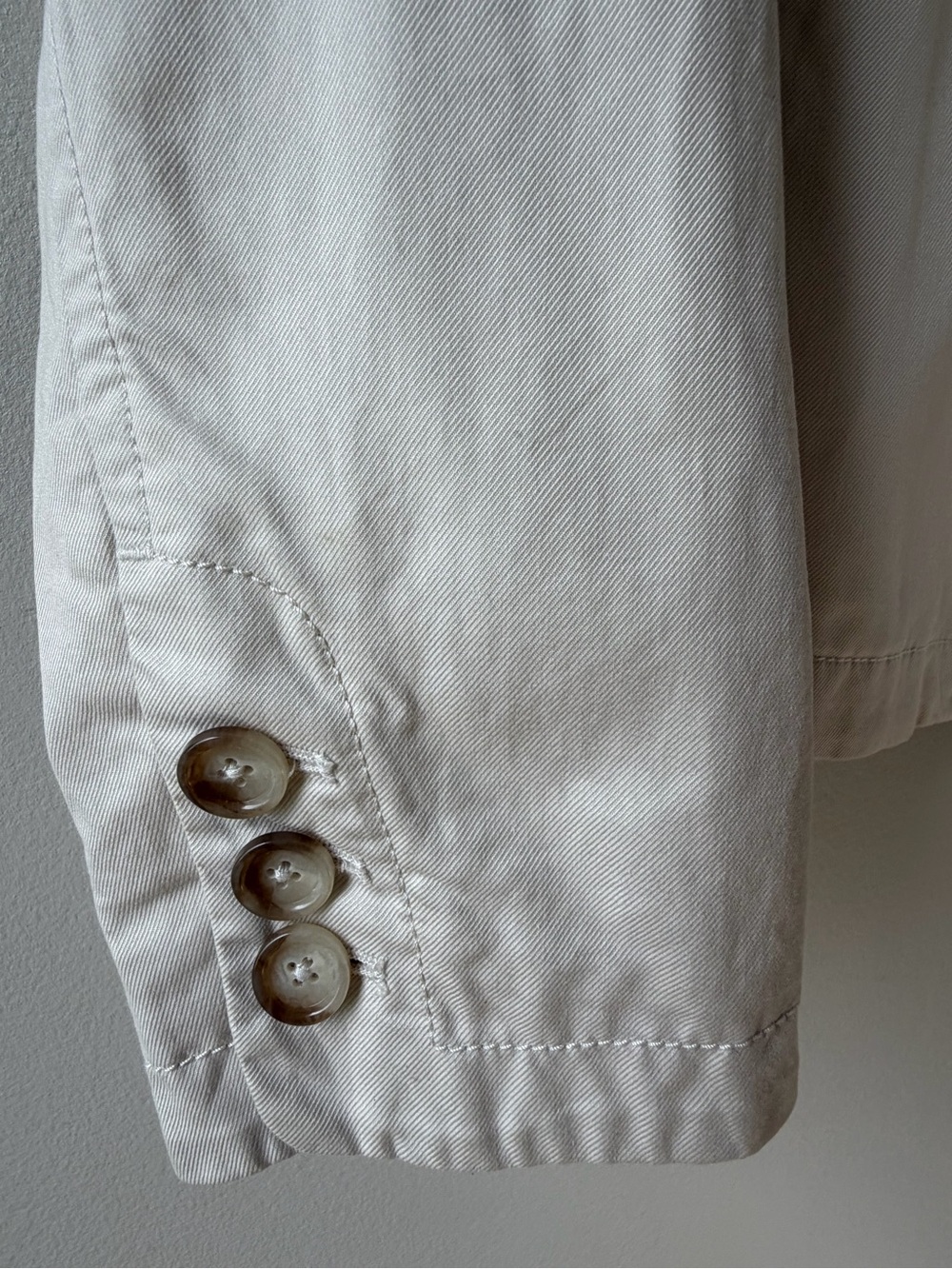 Ann Taylor Cream Utility Jacket - Light Beige - Picture 12 of 15